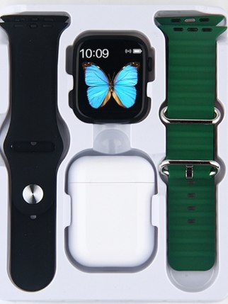 Smartwatch - Series 9™ + [ Fone Bluetooth e 2 Pulseiras de brinde ]